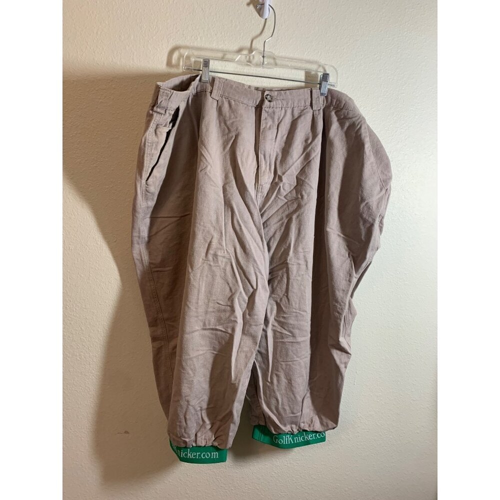 Golf Knicker Linen Khakis Pants Mens Size 52 U4
